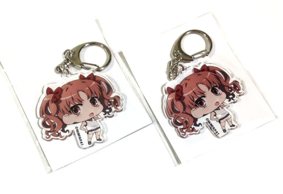 白井黒子 6点セット 缶バッジ アクリルキーホルダー 体操服 特典ver.