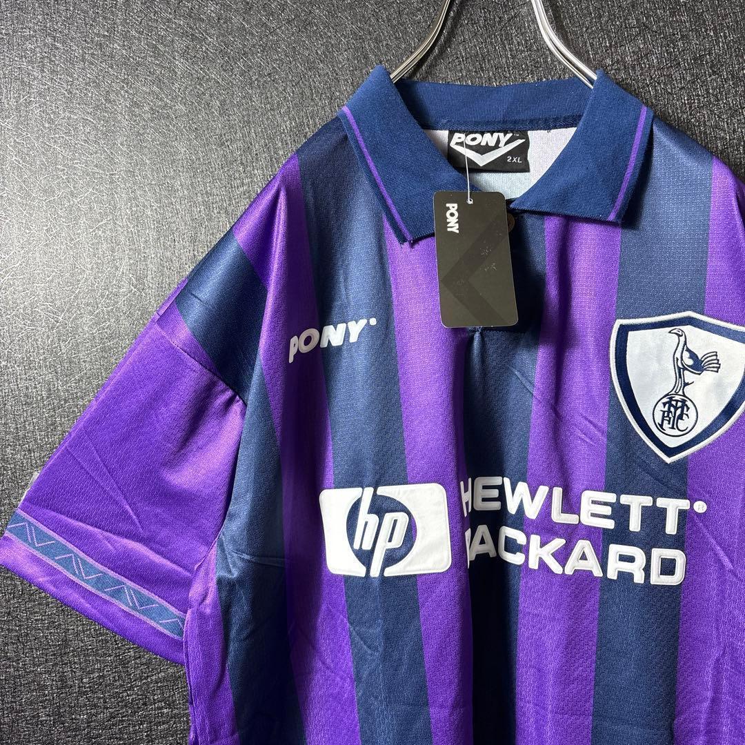 【★トッテナム】 PONY サッカー レトロ ユニフォーム 2XL 希少デザイン