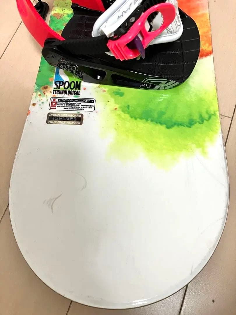 SPOON スノーボード100子供用キッズ バートンブーツ20.0 BURTON