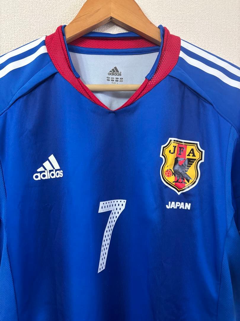 adidas 日本代表 ユニフォーム 中田英寿 2004 L