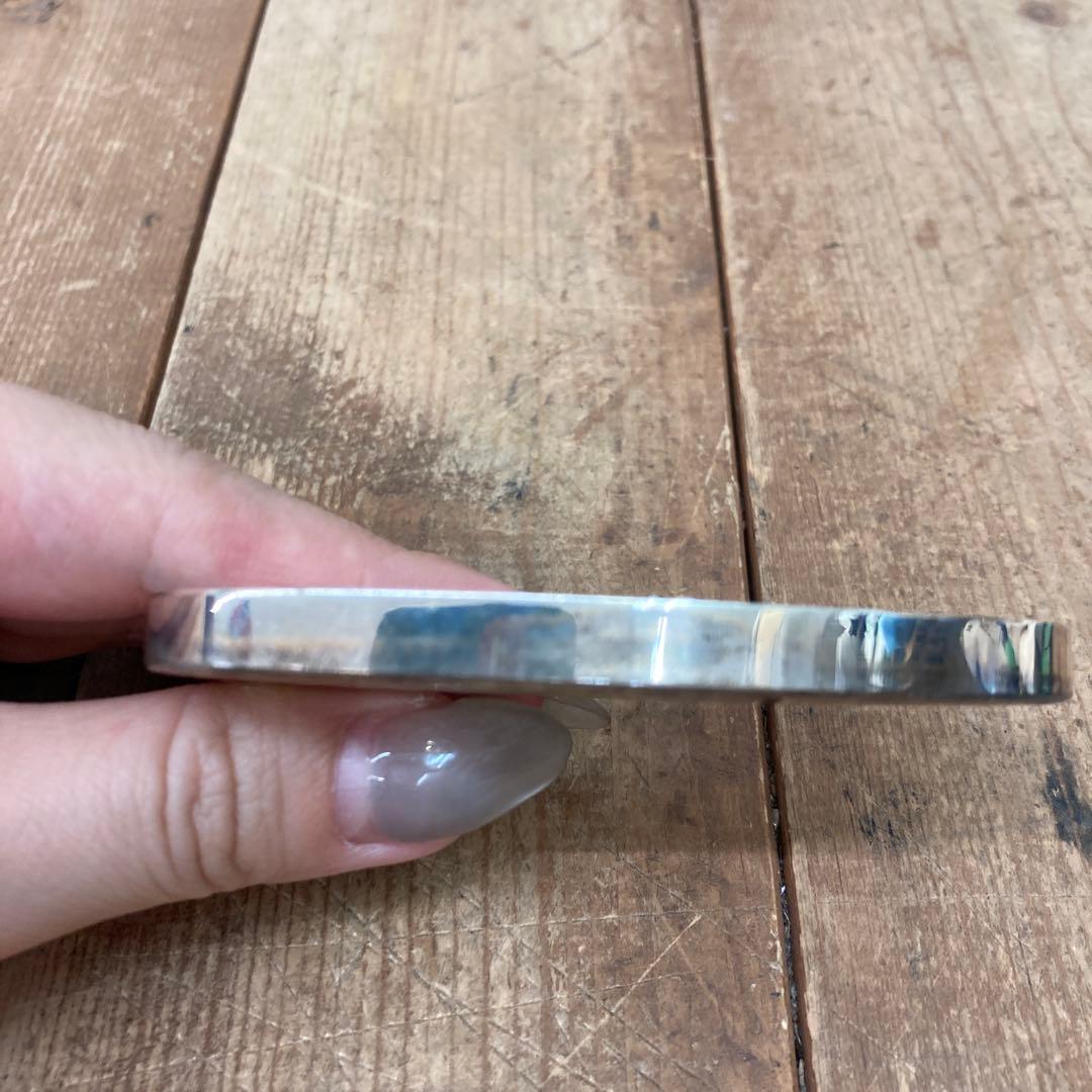 昭和レトロ 和光 小判型 薬入れ ピルケース 楊枝入れ Silver925 銀