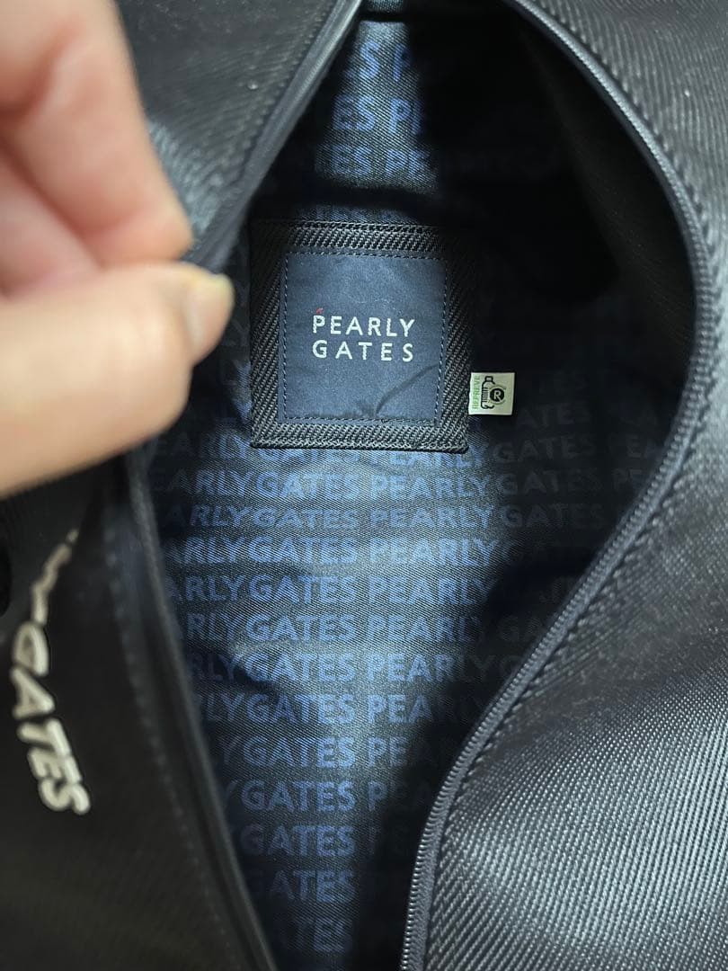 PEARLY GATES シューズケース 濃紺