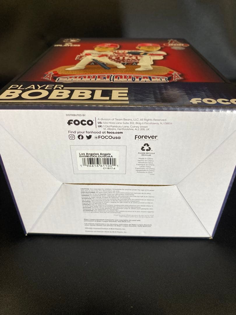 大谷翔平 FOCO 223体限定 ボブルヘッド 二刀流 SHOWTIME
