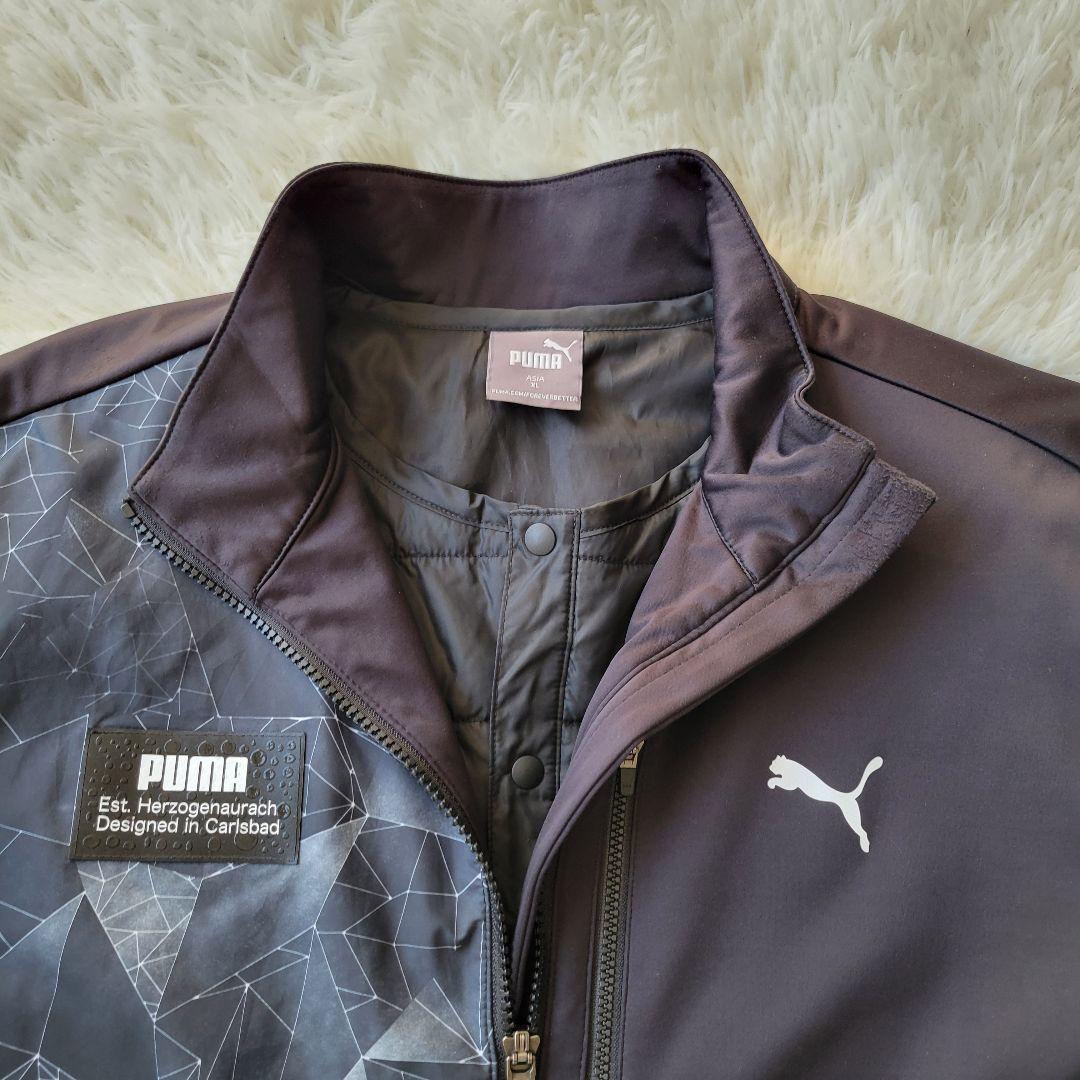 PUMA プーマゴルフ ゴルフジャケット 3WAYインナーベスト付きブルゾン
