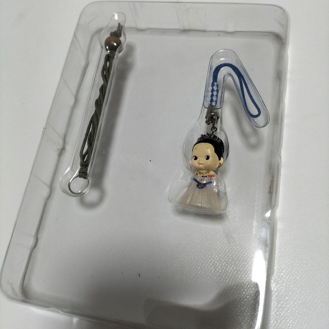ローマの休日×キューピー コラボ 根付きキーホルダー　中古