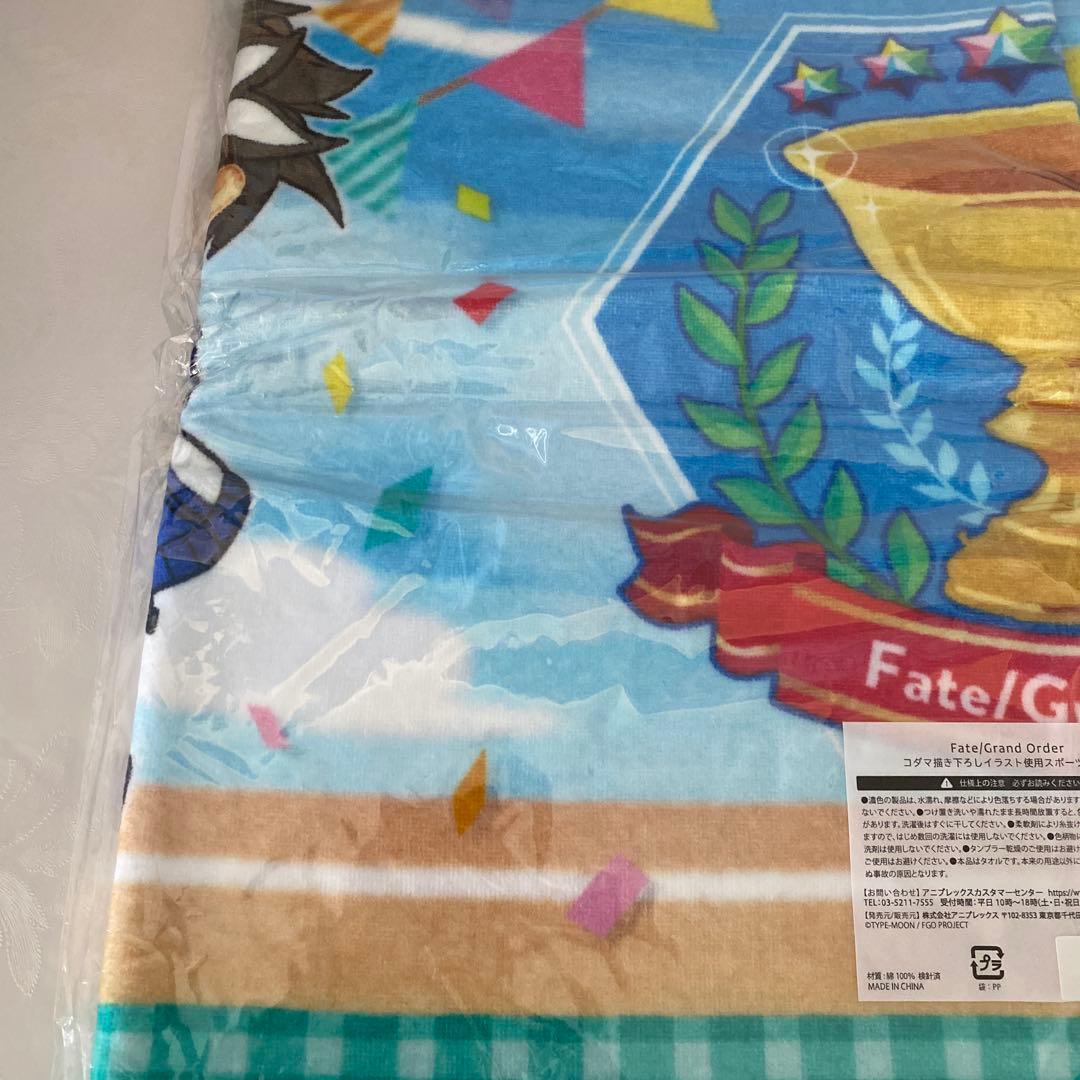 fgo fate コダマ描き下ろし スポーツタオル 京まふ 缶バッジ セット