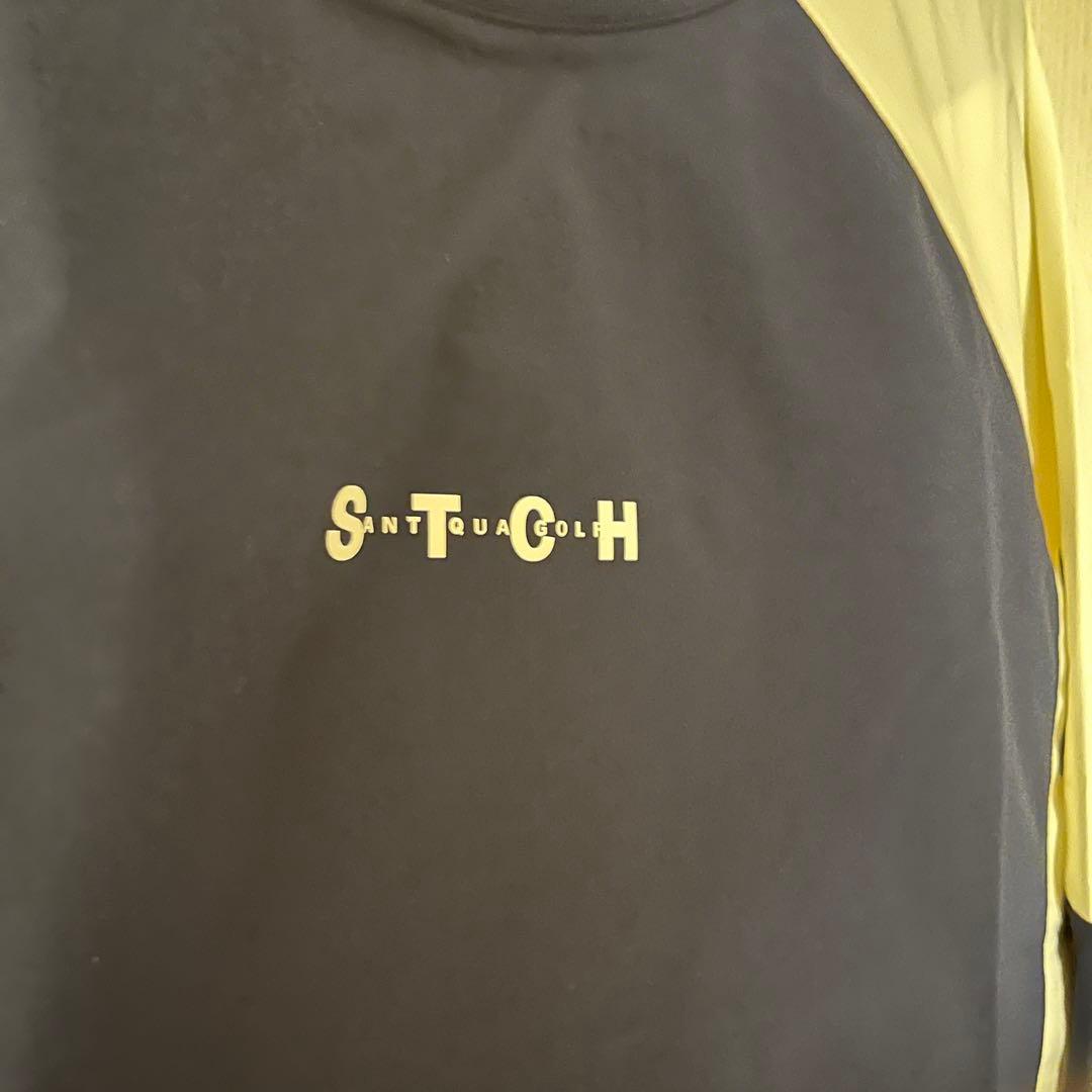 ANTIQUA GOLF×STCH 配色プルオーバー セットアップ ゴルフ 上下