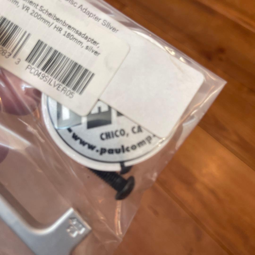 新品！Paul Component ポストマウント Disc Adapter