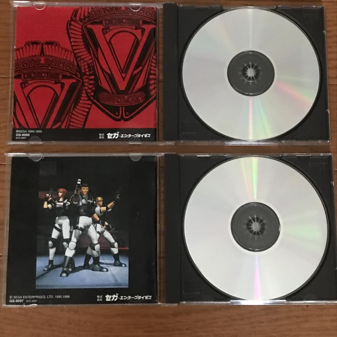 VIRTUA COP1&2 ２枚セット　ガン付き