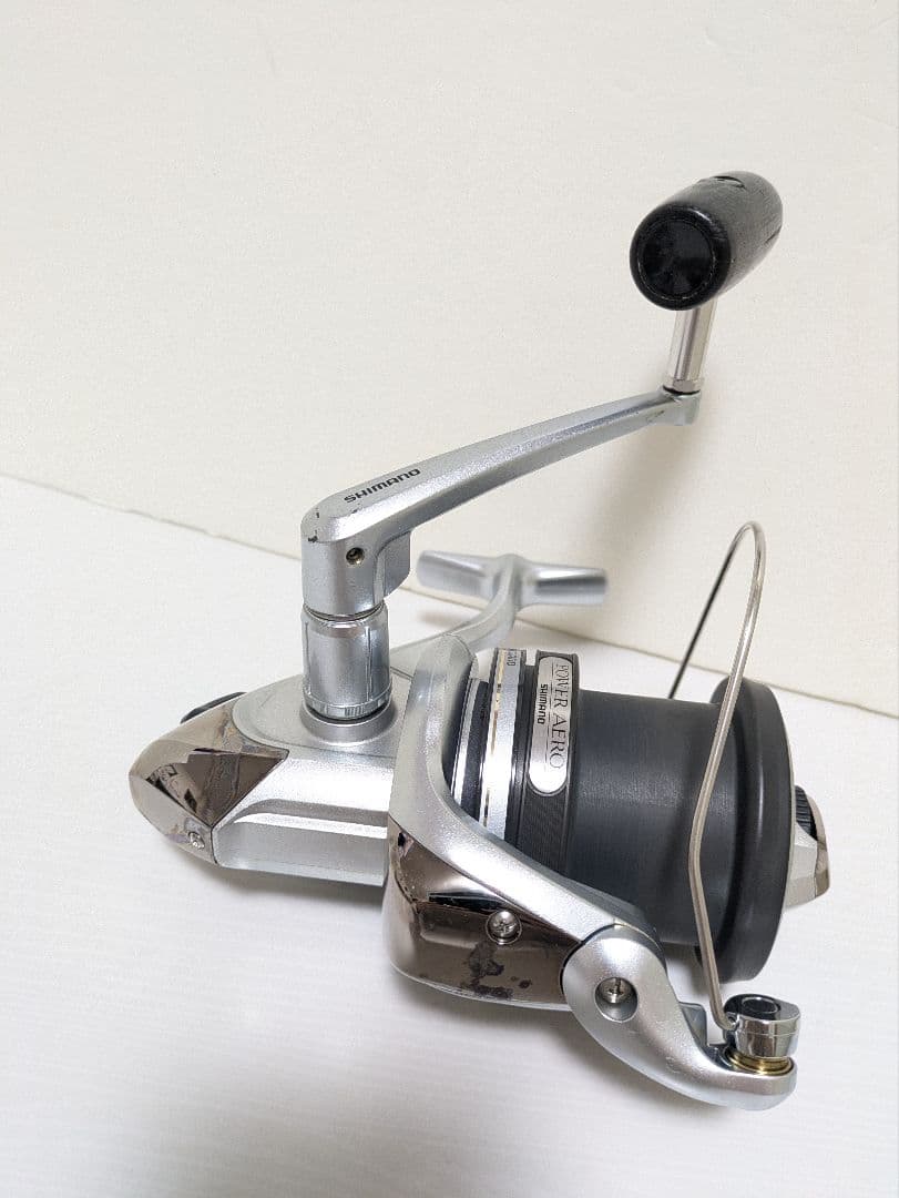 シマノ　03 パワーエアロ ベール新品交換済み　POWER AERO