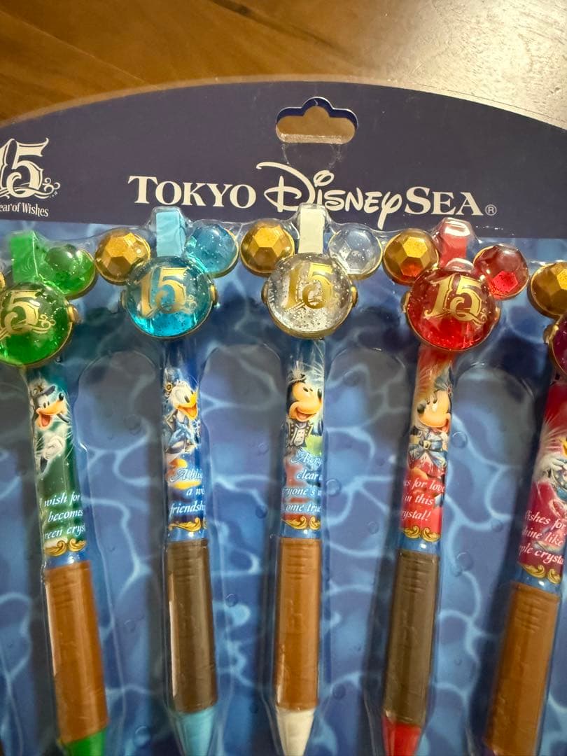 Disney ディズニーシー 15周年 ボールペンセット 【新品・未使用】