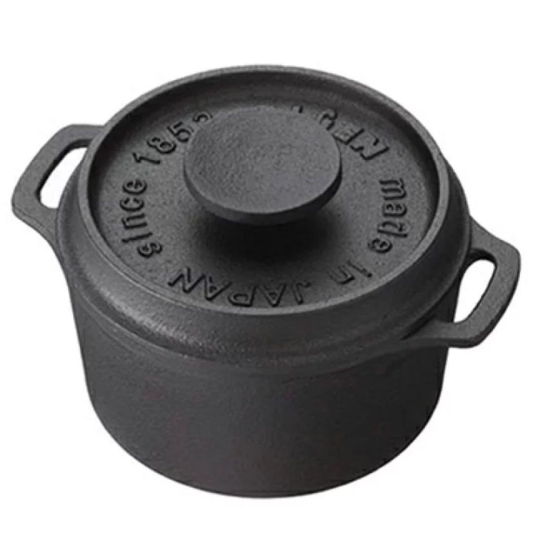 ２個セット　南部鉄器 OIGEN キャセロールラウンド F-417　及源