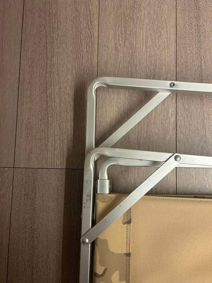 コールマン　コンパクトフォールディング　チェア　ハンプティデコ、カモ柄カスタム