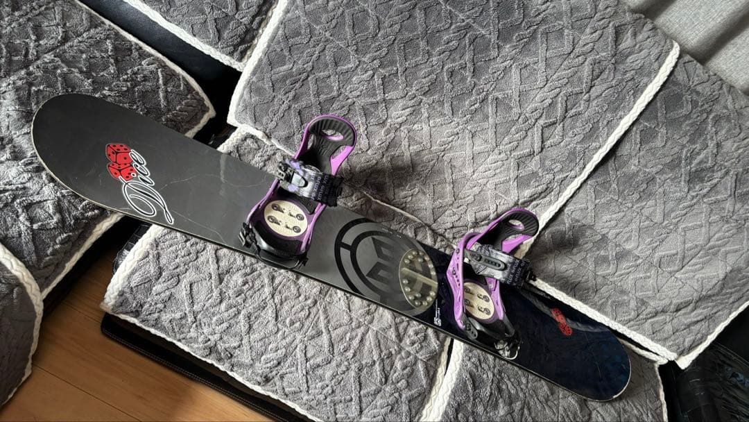 MOSS King / FLUX　154.5cm 板ビンディングセット