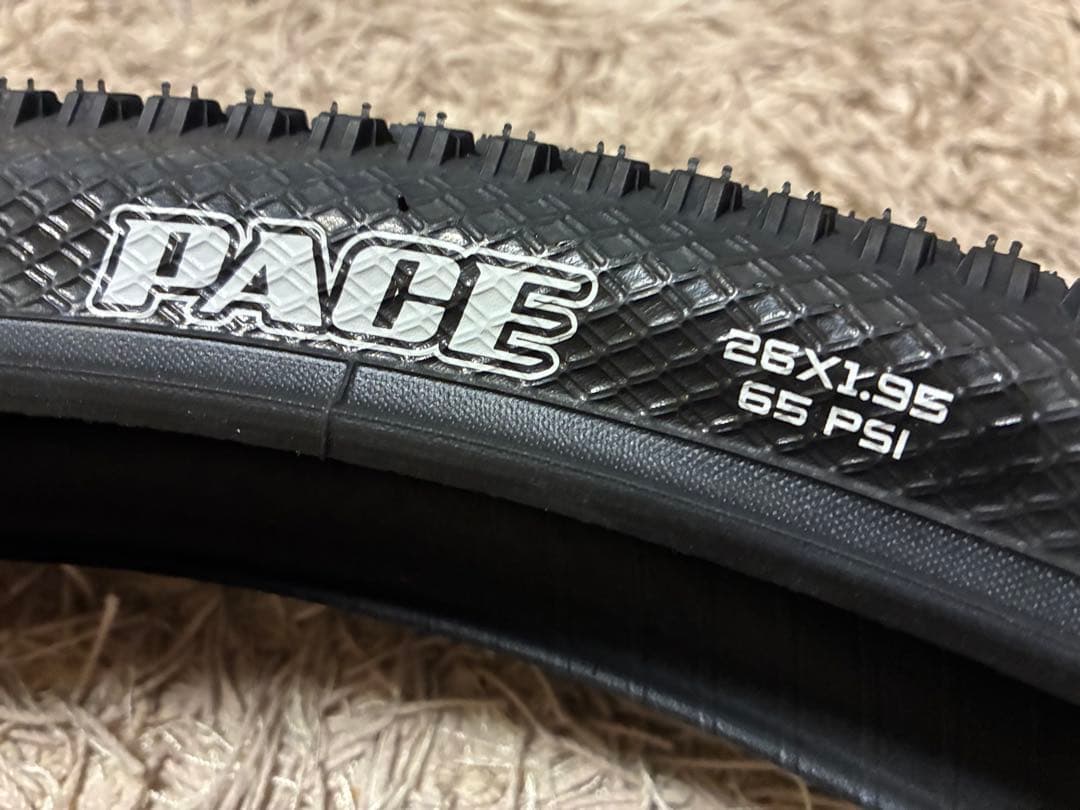 MAXXIS PACE 26x1.95 MTB クリンチャー　2本セット