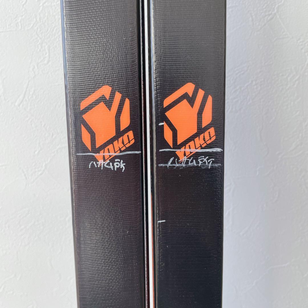 新品板YOKO スキー板160＋ ポール110セット クロスカントリー