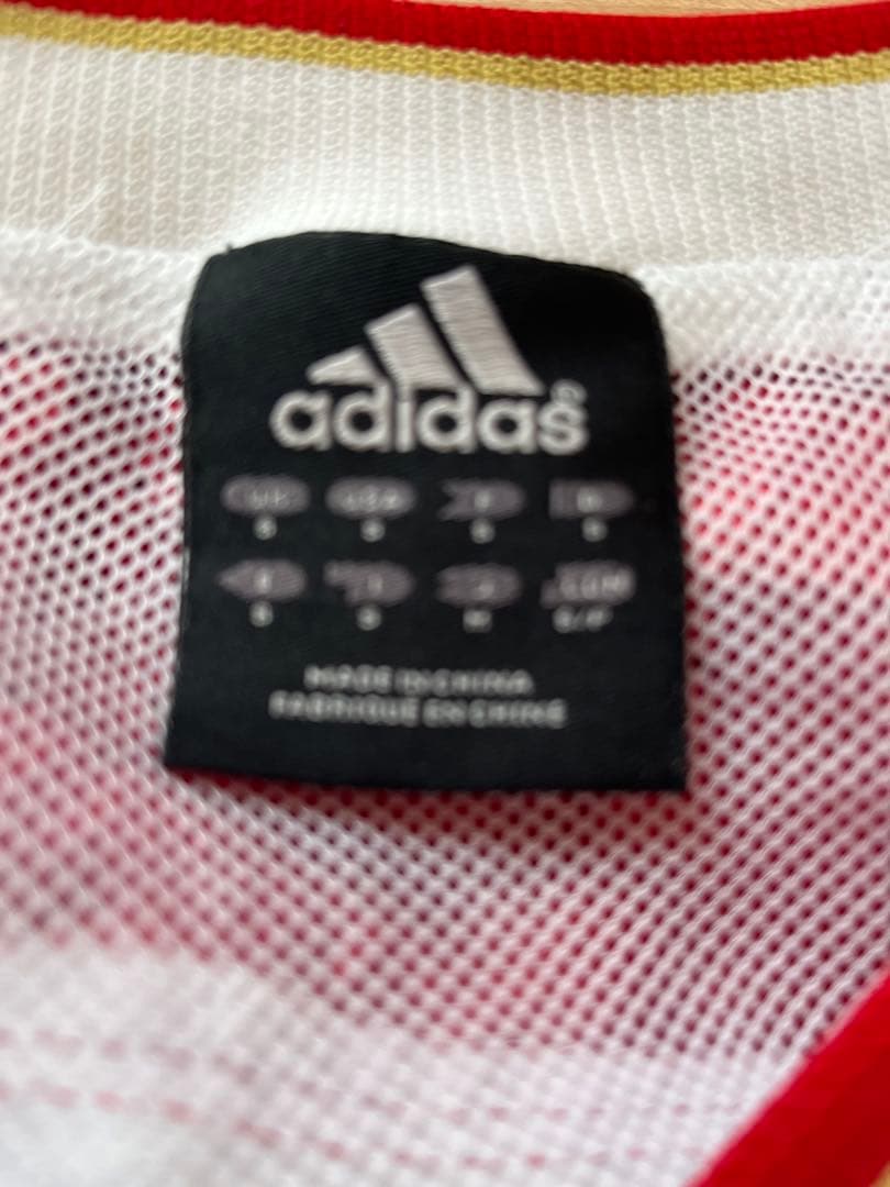adidas プロフェッショナル ホワイトジャージ