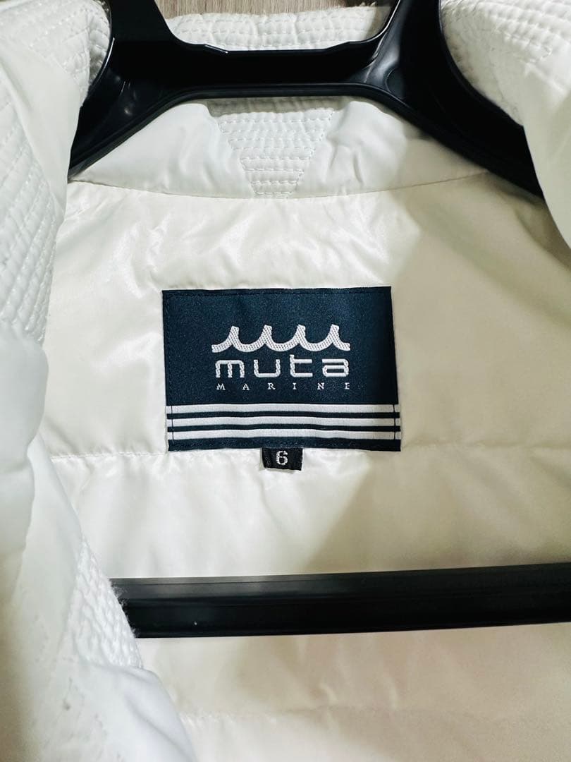 【早い者勝ち】MUTA ジオメトリック キルティングダウンベスト サイズ6