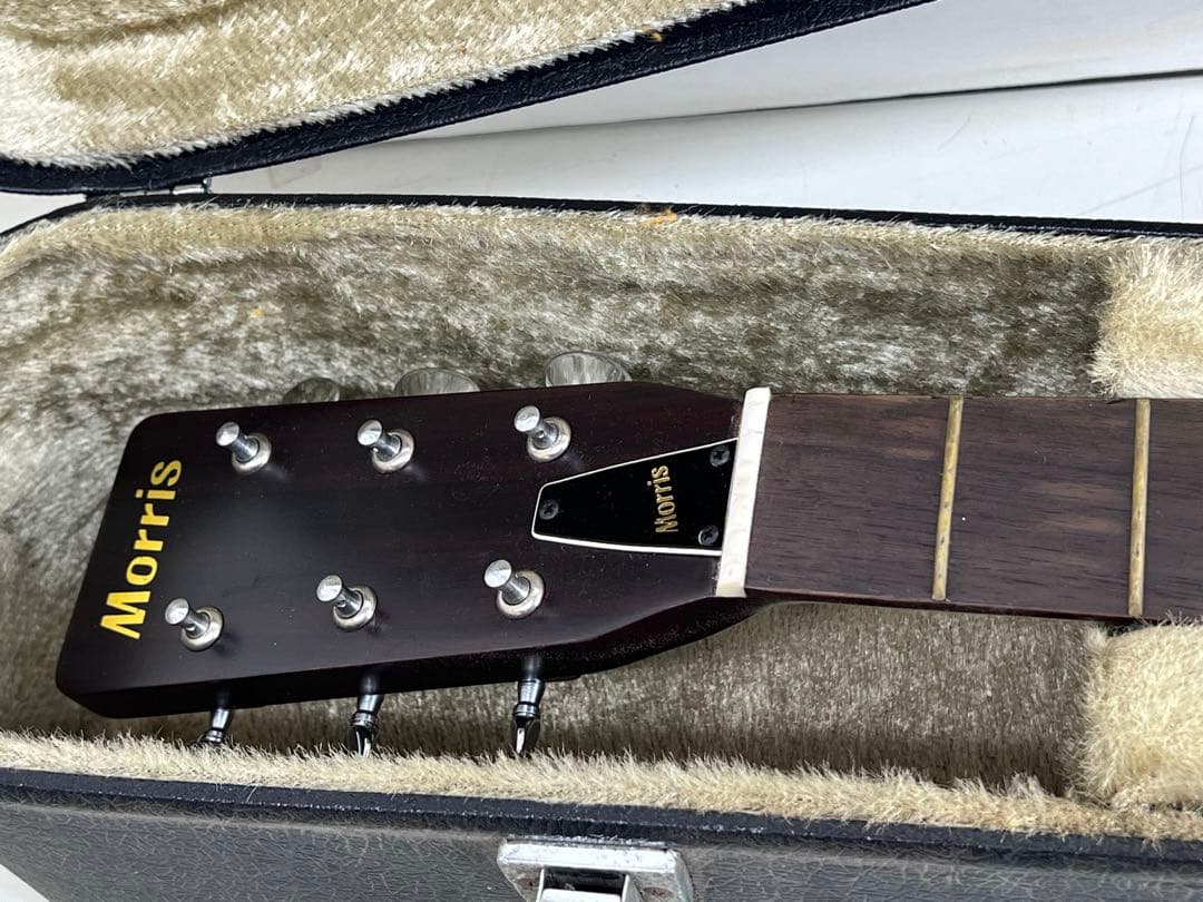 Morris W-15 アコースティックギター ケース付き