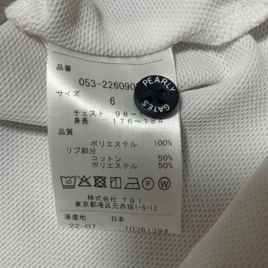 パーリーゲイツPEARLY GATES グラフィックプリントポロシャツ 6