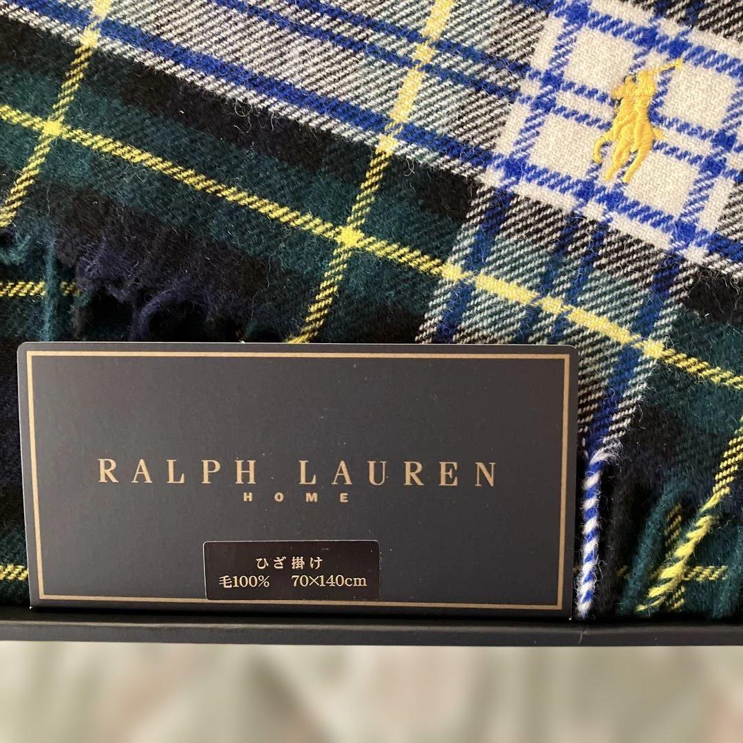 新品　ラルフローレン　ひざ掛け箱入り