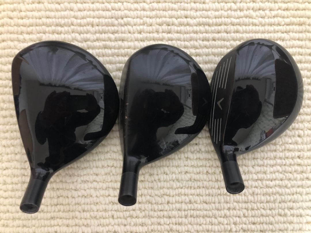 464/LEGACYBLACK/3W・5W・7W/ヘッドのみ/3個セット