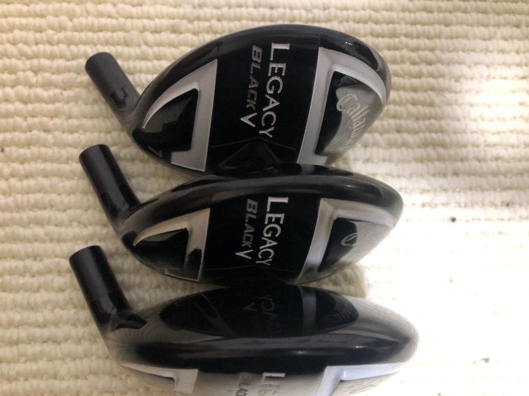 464/LEGACYBLACK/3W・5W・7W/ヘッドのみ/3個セット