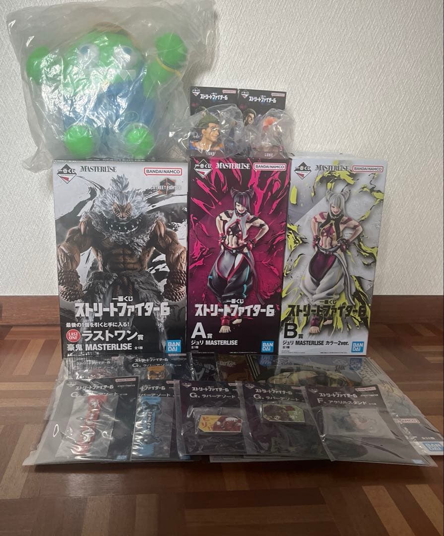 ストリートファイター6 一番くじ A賞 B賞 ジュリ ラストワン賞 豪鬼