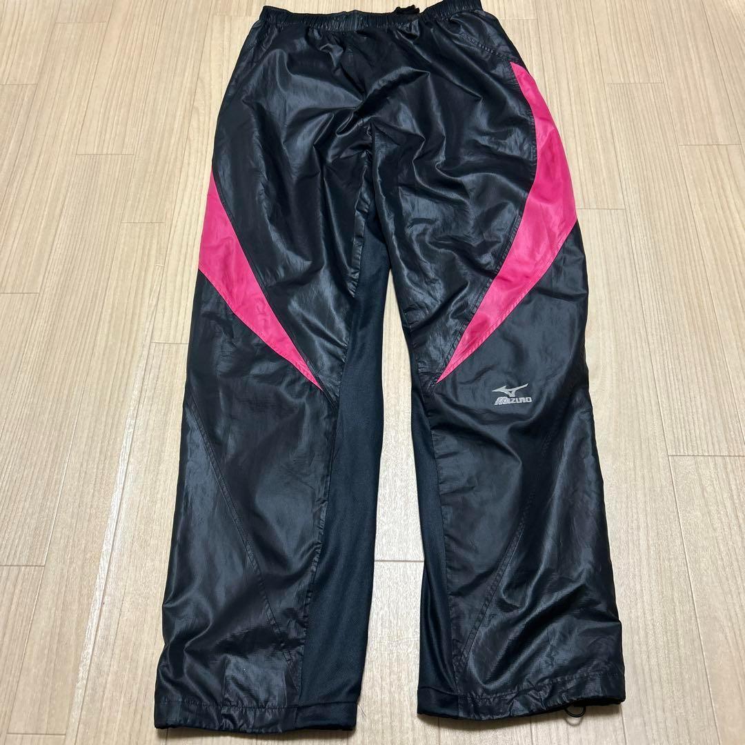 美品 ミズノ ウインドブレーカー 上下 セットアップ XLサイズ