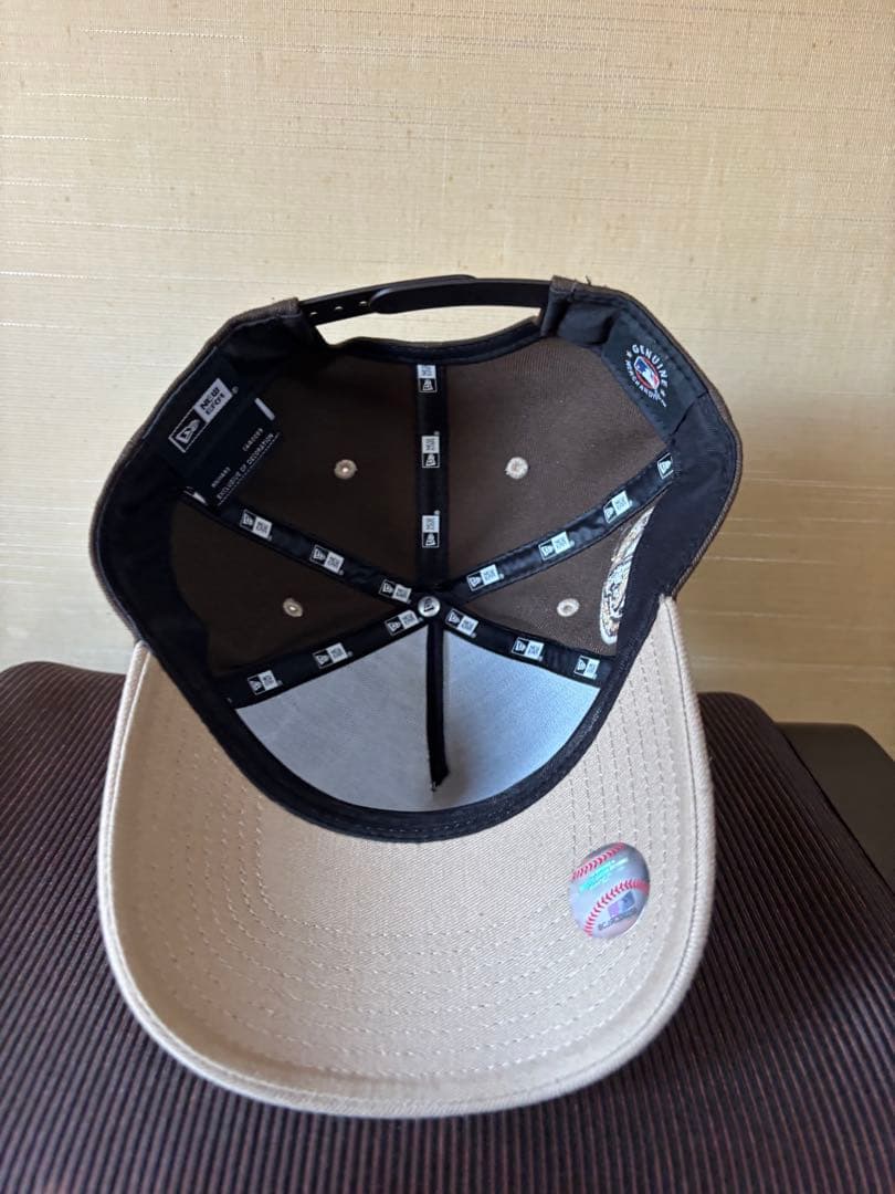 NEWERA 9FORTY A-Frame Iced Latte ドジャース