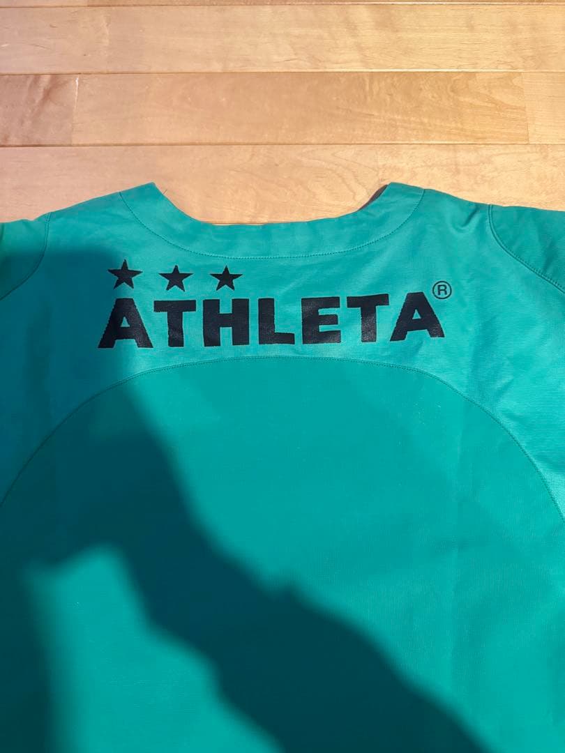 東京ヴェルディATHLETA ピステ上下 グリーン/ブラック