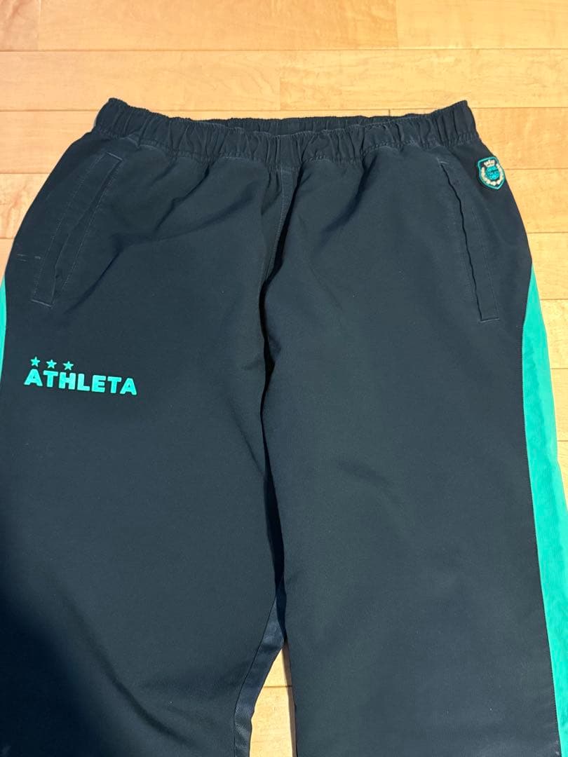 東京ヴェルディATHLETA ピステ上下 グリーン/ブラック