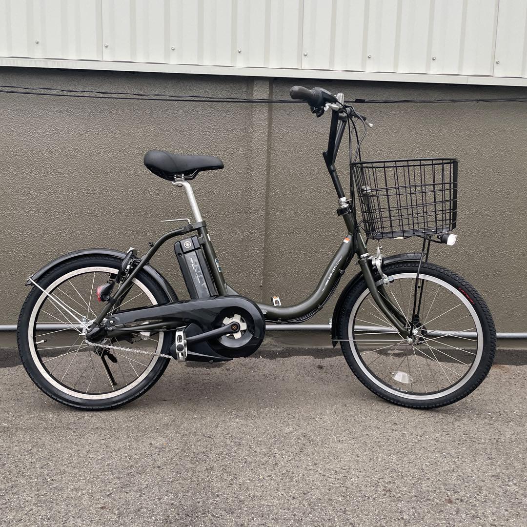 ヤマハ電動アシスト自転車20インチ グリーン
