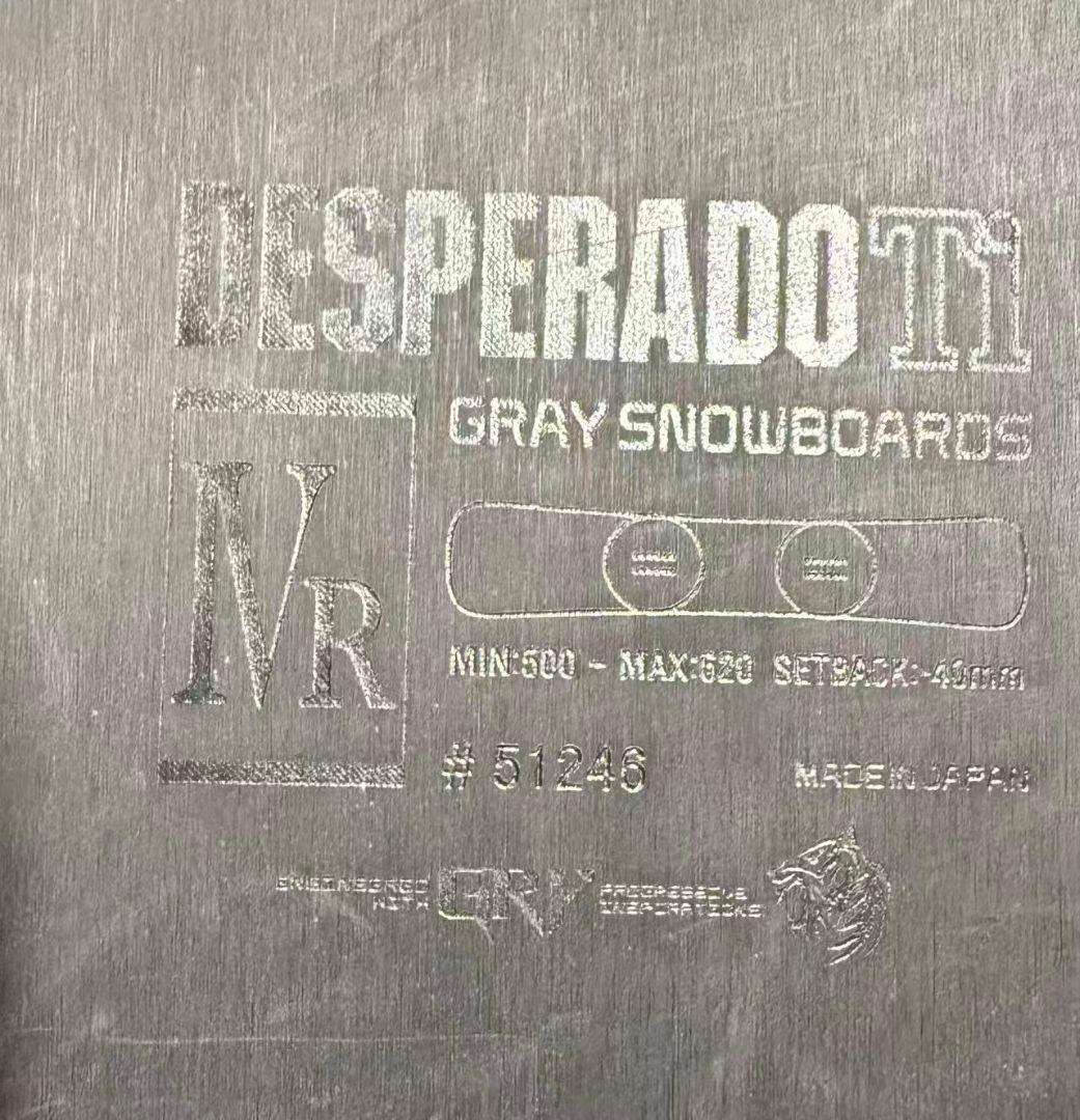 【23-24】GRAY DESPERADO Ti Type-R IV 159cm