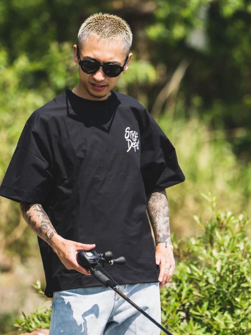deps デプス Tシャツ XL ネイビー 新品 S/S PISTE NAVY