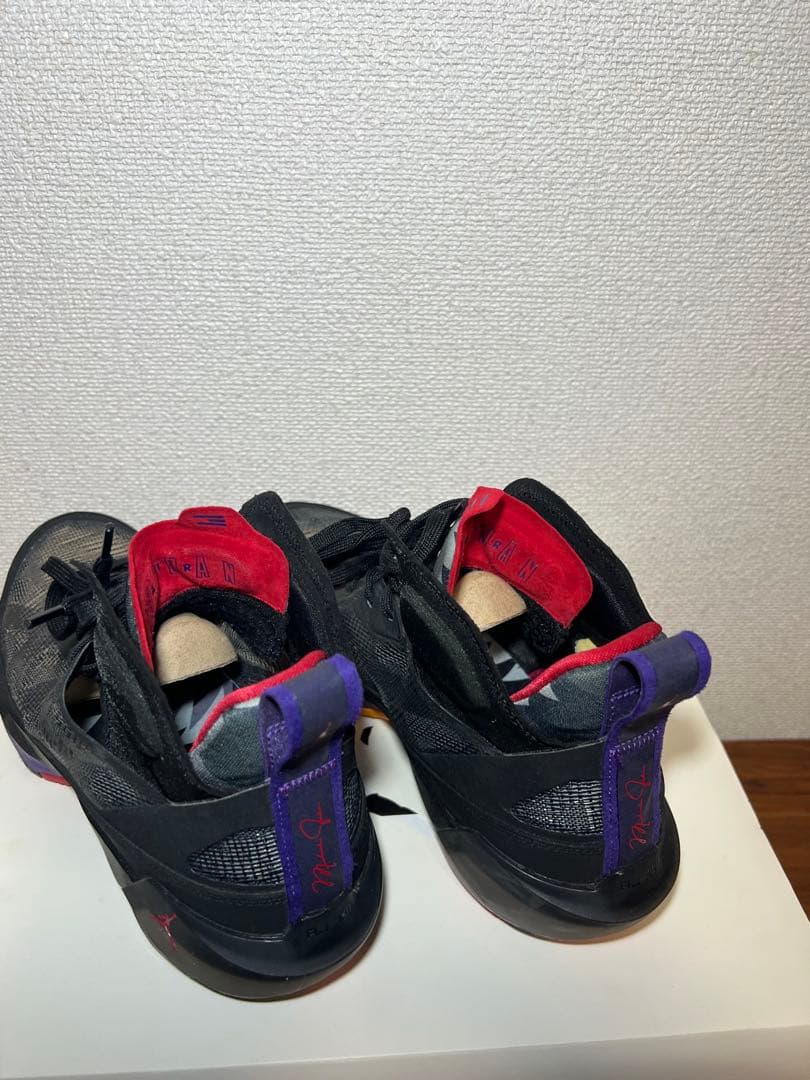 ikepdeathさん専用【2足】ジョーダン37 PF 27cm 黒/赤、白/黒