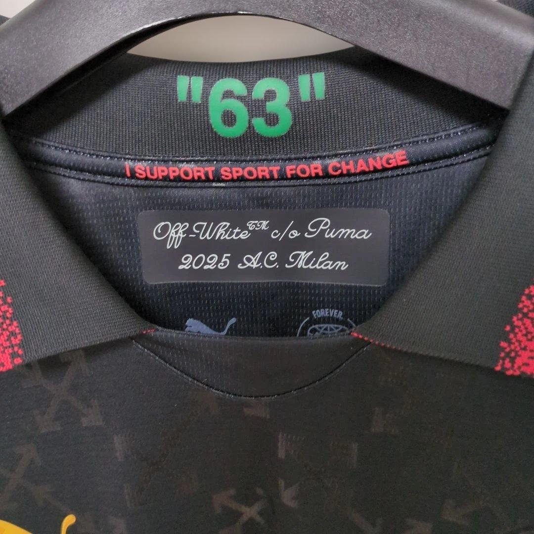 新品未使用　国内正規　OFF white コラボ　ACミラン　プーマ　puma