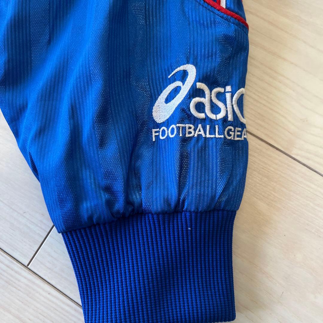 【極美品】asics footballgear ウインドブレーカー上下セット