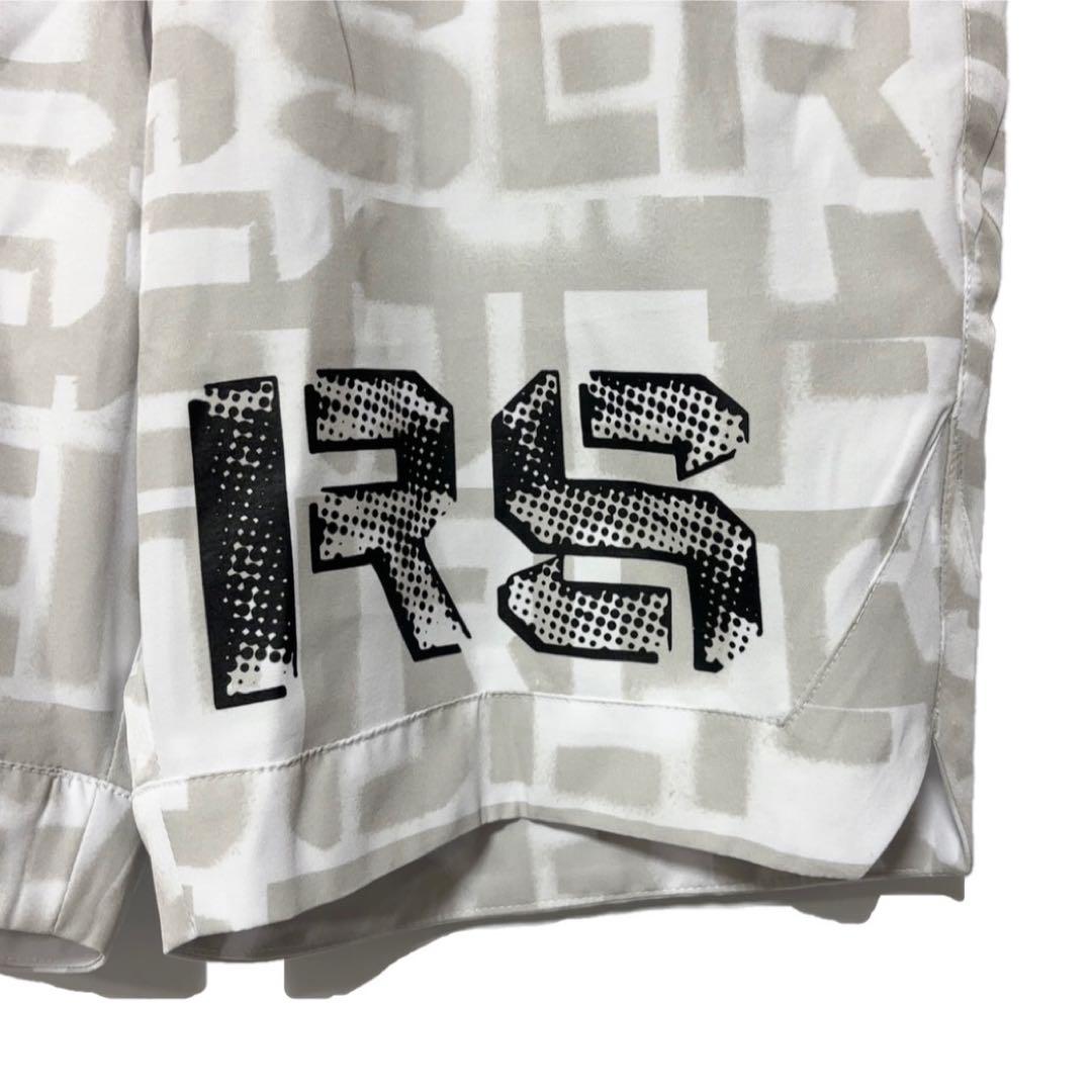 新品 ラッセルノ ゴルフ RS グラフィティー ロゴ ショーツ ホワイト L 5