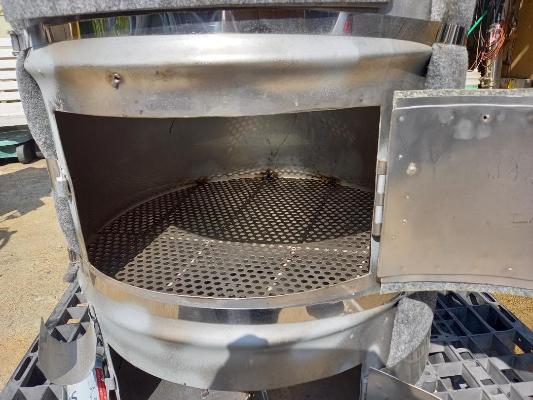 石焼き芋器　オールステンレス製