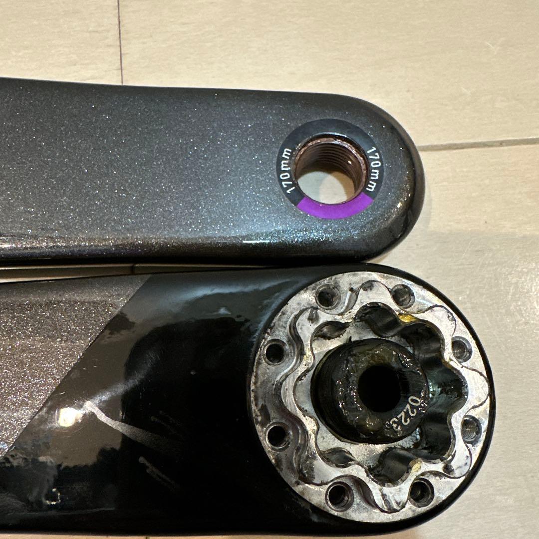新型 SRAM FORCE AXS D2 DUB 170mm クランクアーム