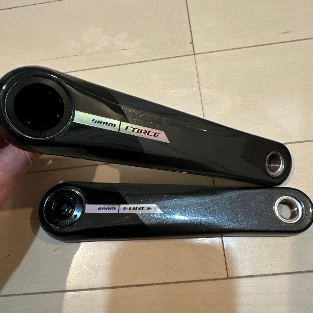 新型 SRAM FORCE AXS D2 DUB 170mm クランクアーム