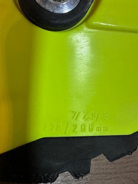 UPZ ハードブーツ [モデル名 RC10] 25.5cm前後（UK7.5）