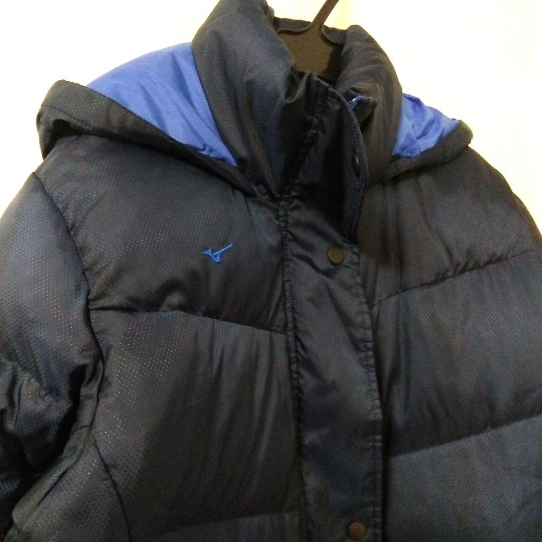 ミズノ ベンチコート ロングダウンコート M ネイビー レディース mizuno