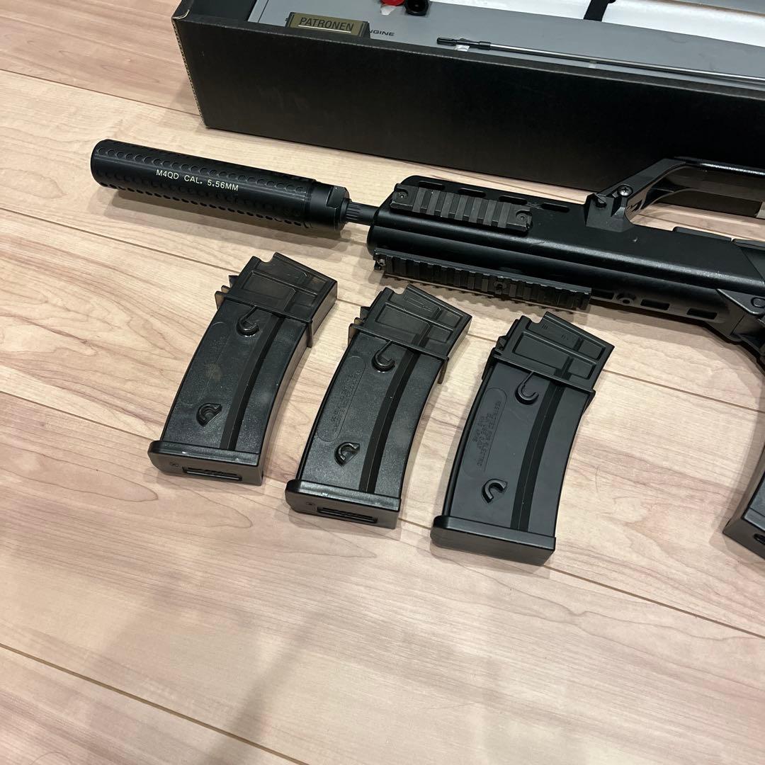 G36KA2 次世代電動ガン 5.56mm サプレッサー付き　中古品