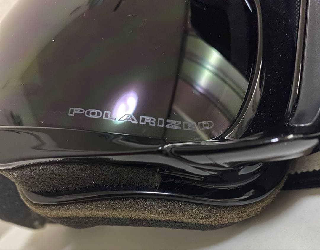 オークリーゴーグルクローバーPolarizedプリズムレンズ1枚付　ケース付き