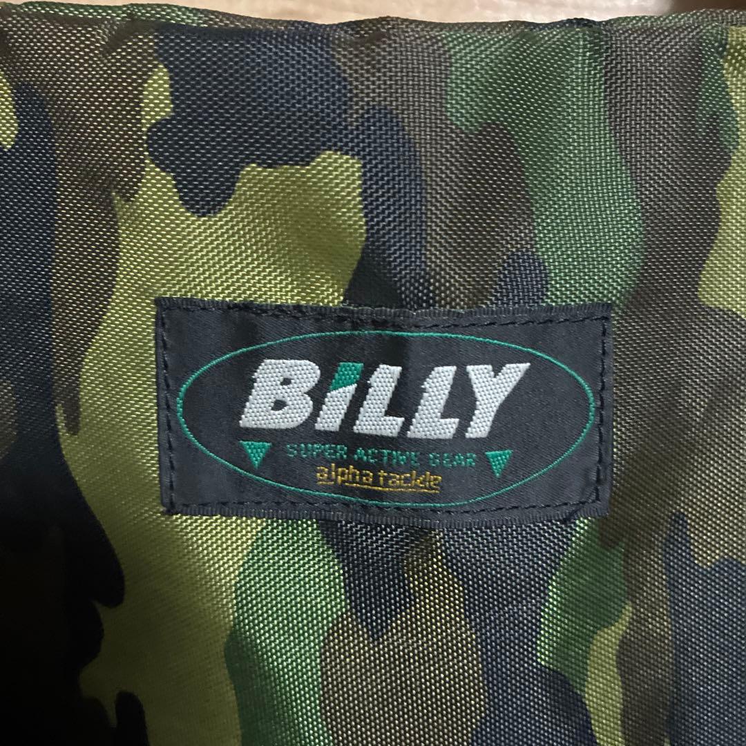 BILLY ビリー　 迷彩 フィッシングベスト