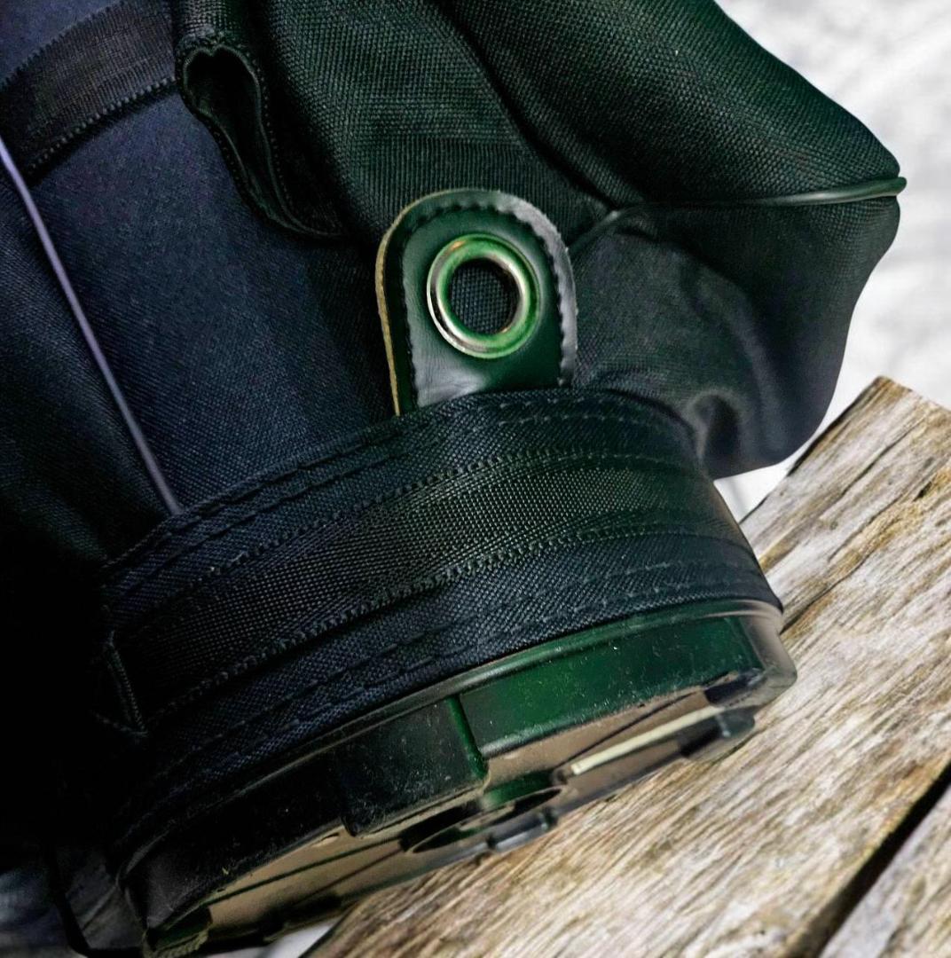 送料無料/美品　PRGR SEVEN POCKETS ブラック ゴルフバッグ