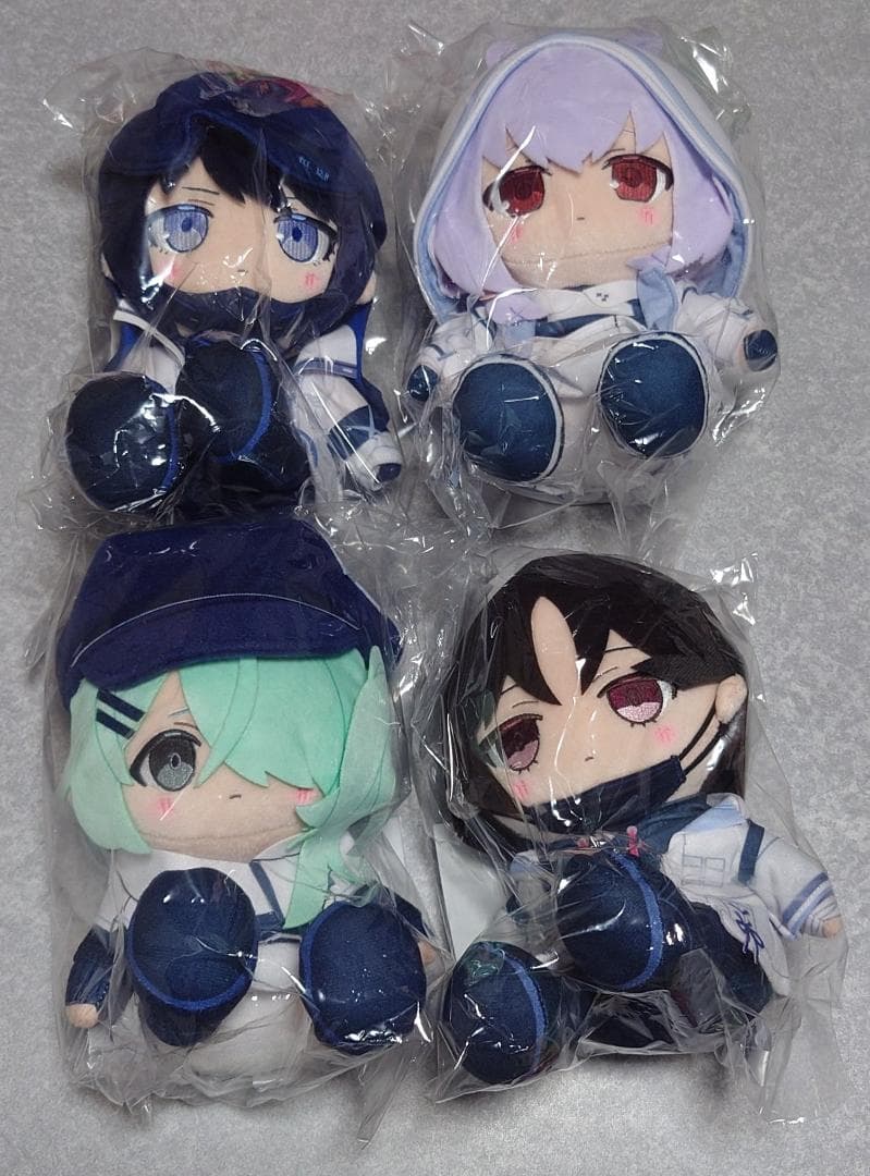 新品 ちょこぷに ぬいぐるみ ブルーアーカイブ サオリ アツコ ミサキ ヒヨリ