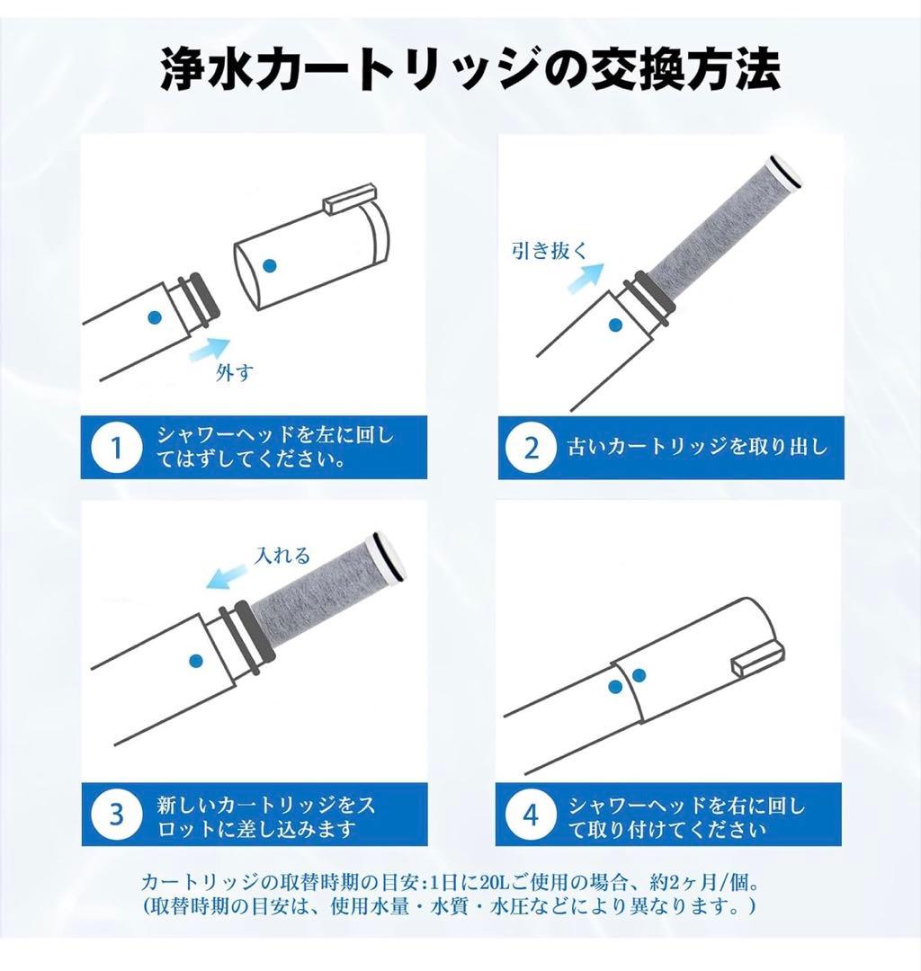 M71750M-1浄水器用交換カートリッジ 三本入り 互換品